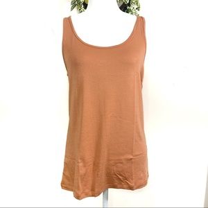 Women’s orange tank top